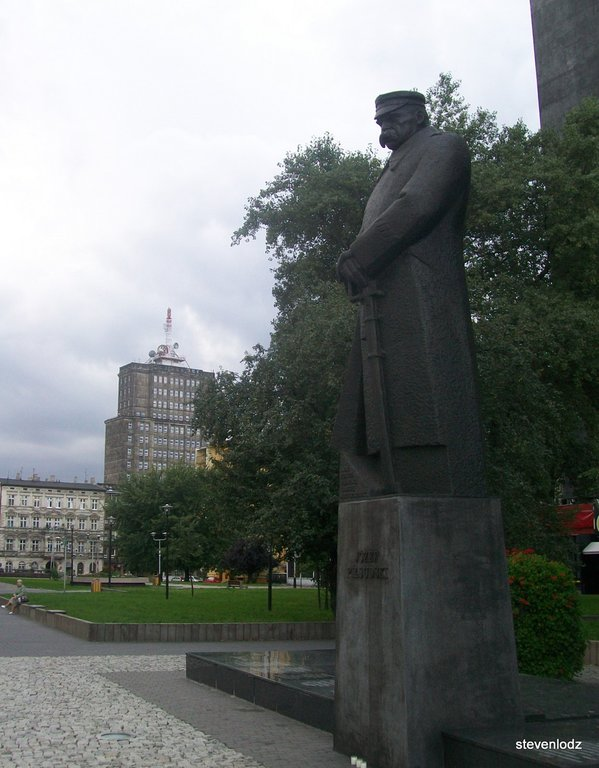 Szlakiem walk o Niepodległość w Łodzi Pomnik